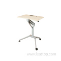Single Leg Table Movable Lifting Office Computer Desk
